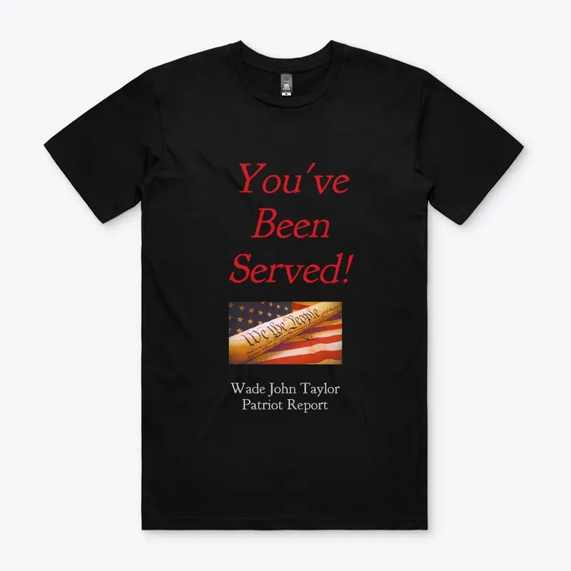 Served logo mens tee